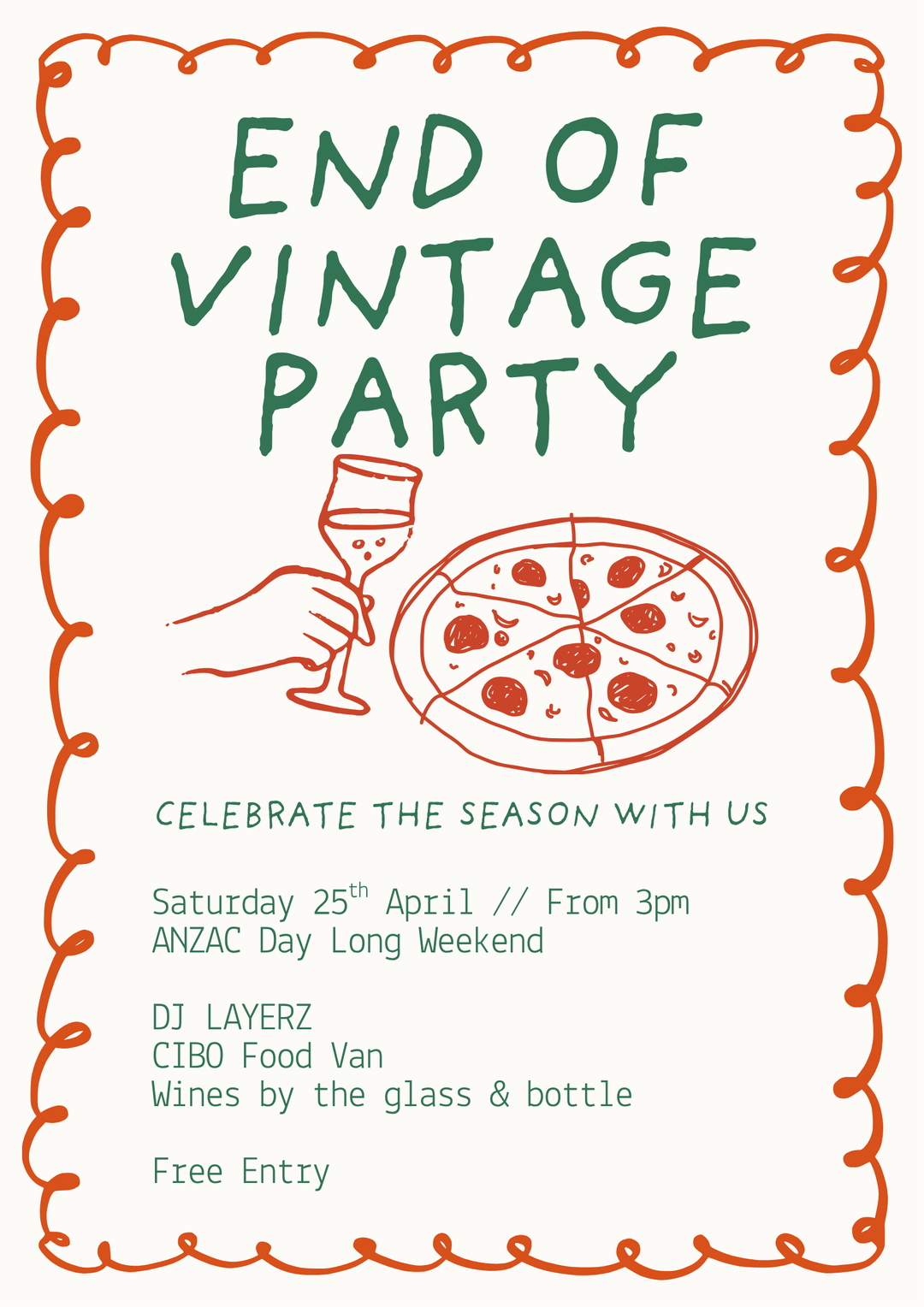 End of Vintage Party