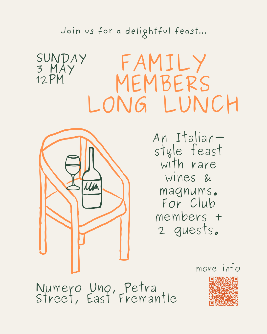 Family Members Long Lunch Fremantle 2026