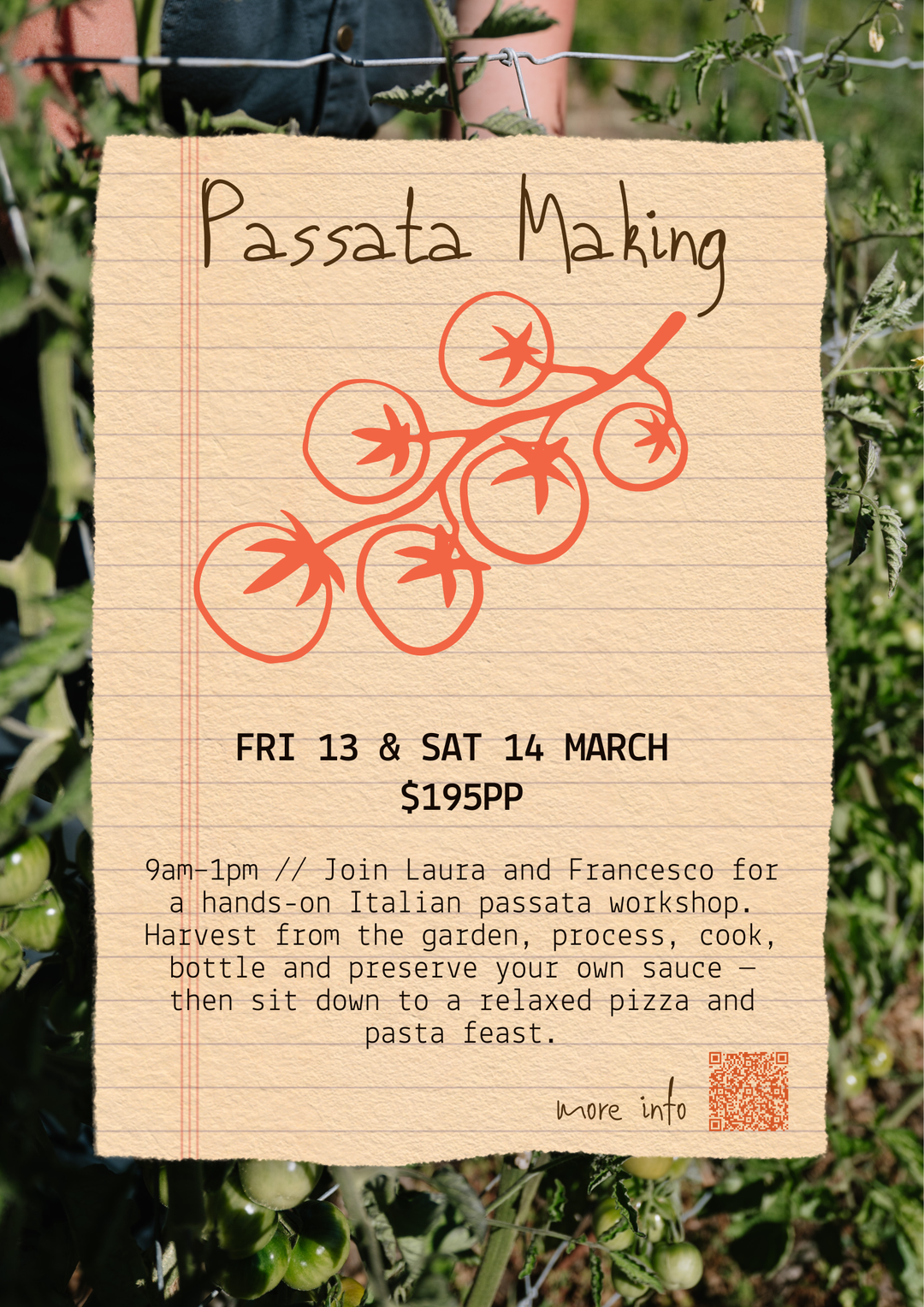 Passata Making @ Mr Barval Winery